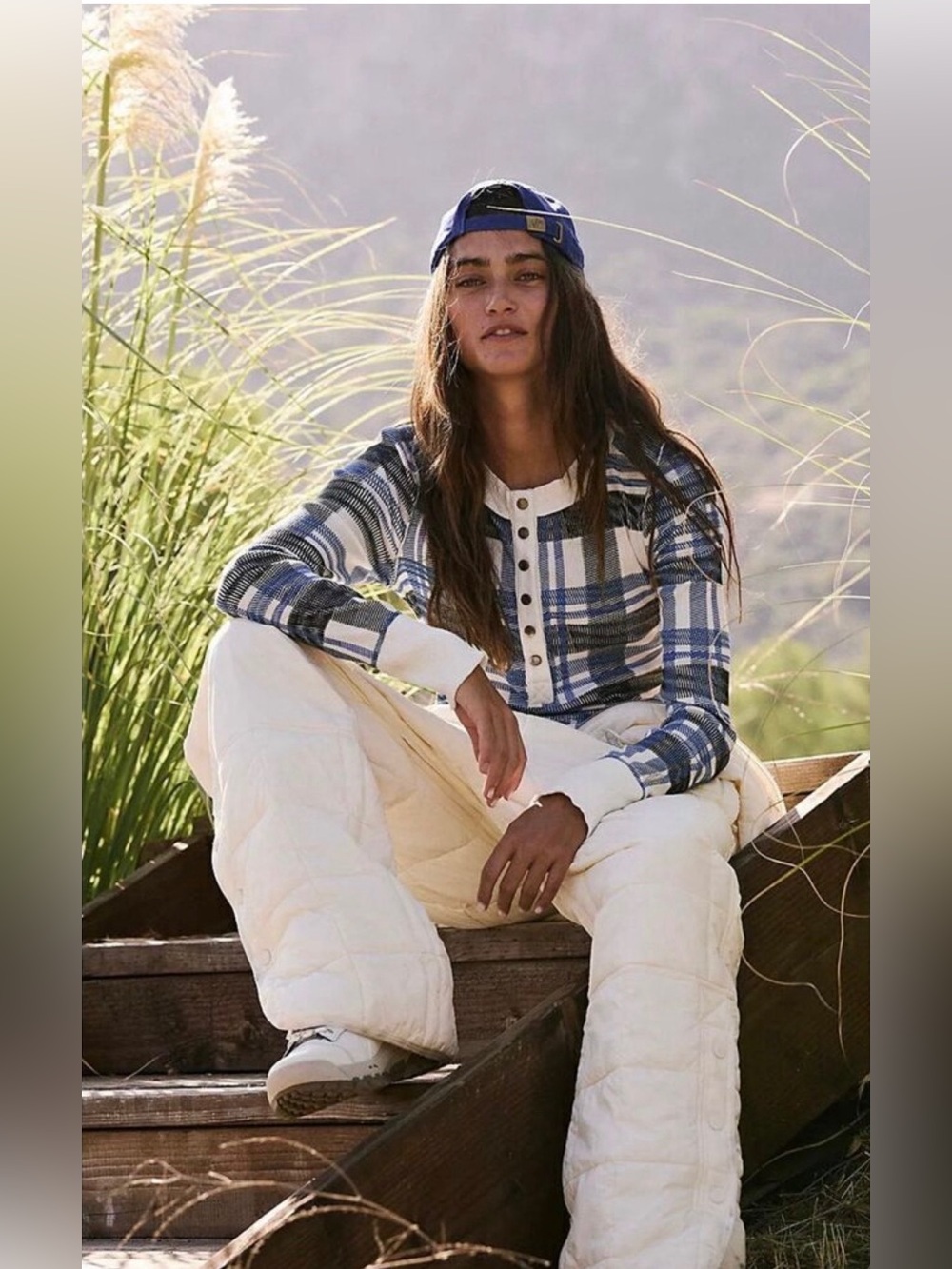 NWT Free People Rally Printed Layer - Picture 2 of 4